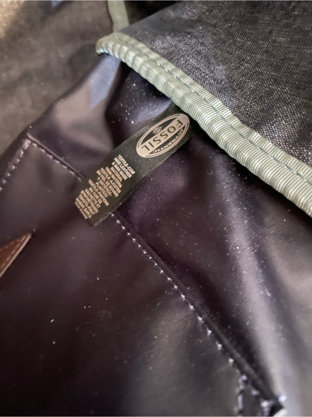 Fossil Tote or Diaper Bag - Picture 12 of 12
